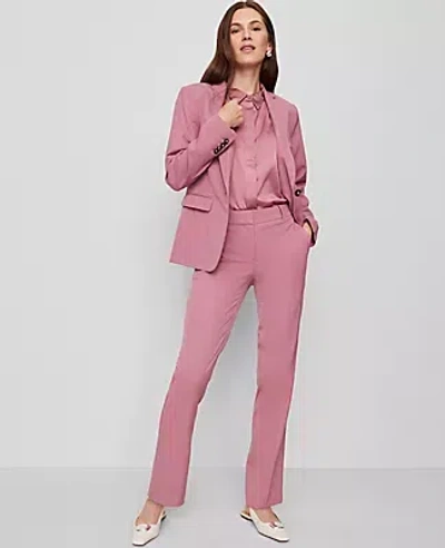 Ann Taylor The Straight Pant In Pink