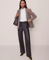 Ann Taylor The Straight Pant In Brown