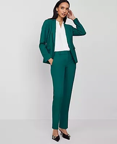 Ann Taylor The Straight Pant In Fresh Evergreen
