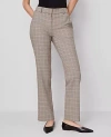 Ann Taylor The Petite Straight Pant In Multi