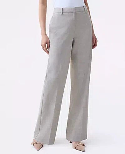 Ann Taylor The Straight Trouser In Gray