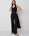 Ann Taylor The Straight Trouser Pant In Black