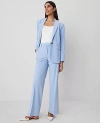 Ann Taylor The Straight Trouser Pant In Brisk Blue