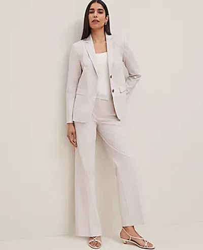 Ann Taylor The Straight Trouser Pant In Cappuccino Tan