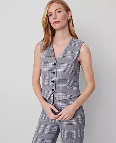 Ann Taylor The Tailored Vest In Black