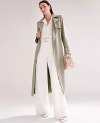 Ann Taylor The Petite Belted Wide-leg Pant In Winter White