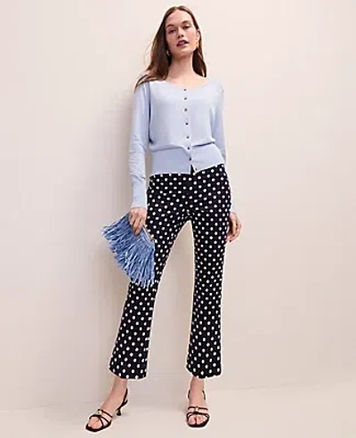 Ann Taylor The Tall Flare Capri Pant In Black