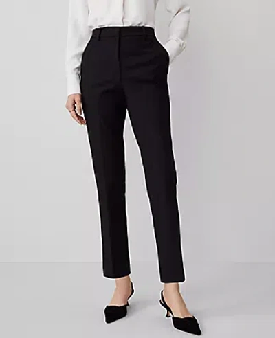 Ann Taylor The Tall High Rise Eva Ankle Pant In Black
