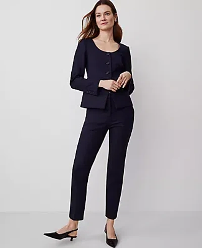 Ann Taylor The Tall High Rise Everyday Ankle Pant In Night Sky