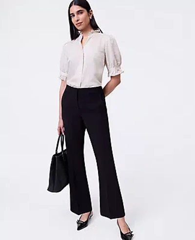 Ann Taylor The Tall Relaxed Jayne Trouser In Black