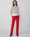 Ann Taylor The Tall Sophia Pant In Bright Cherry