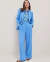 Ann Taylor The Wide-leg Pant In Blue