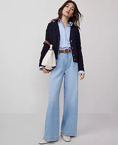 Ann Taylor The Trouser Jean In Light Wash