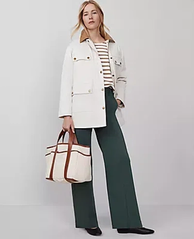 Ann Taylor The Trouser Pant In Dried Cilantro