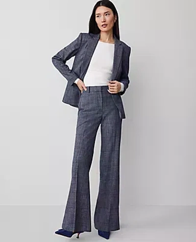 Ann Taylor The Trouser Pant In Navy/white Combo