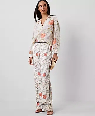 Ann Taylor The Trouser Pant In Winter White