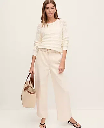 Ann Taylor The Weekend Collection Trouser Jean In Neutral