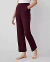 Ann Taylor The Wide-leg Lounge Pant In Plum Rose