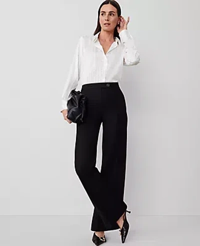 Ann Taylor The Wide-leg Pant In Black