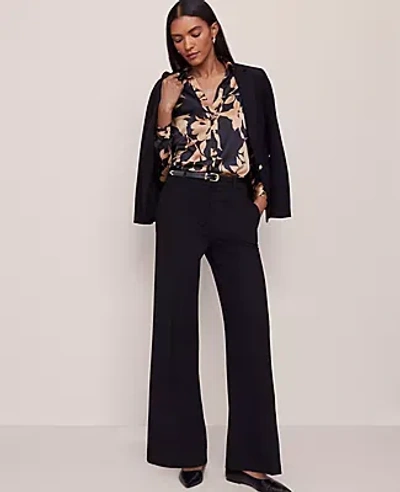 Ann Taylor The Wide-leg Pant In Black