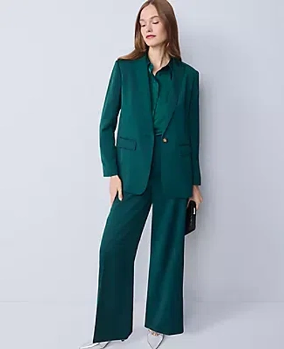 Ann Taylor The Wide-leg Pant In Green