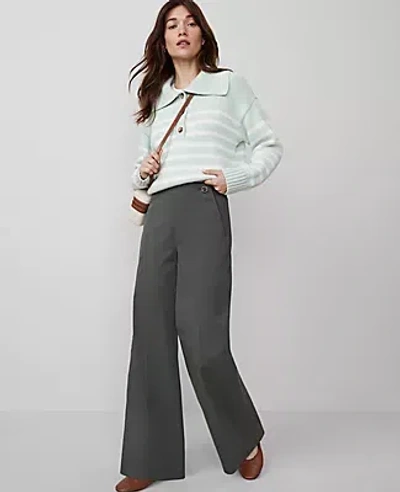 Ann Taylor The Wide-leg Sailor Pant In Dried Cilantro