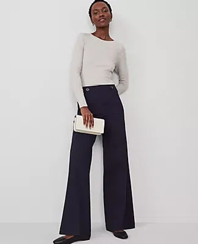 Ann Taylor The Wide-leg Sailor Pant In Night Sky