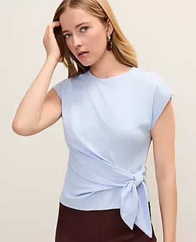 Ann Taylor Tie Waist Tee