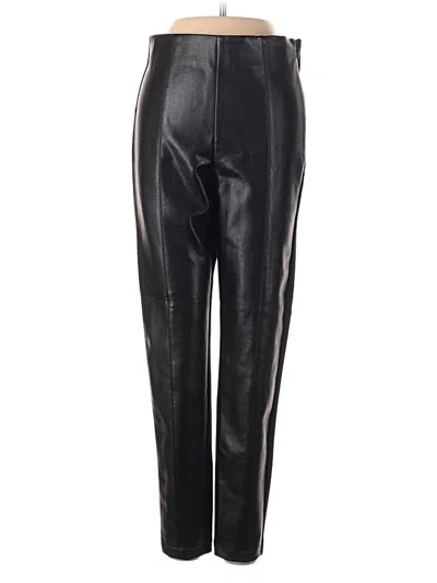 Pre-owned Ann Taylor Track Pants In Black