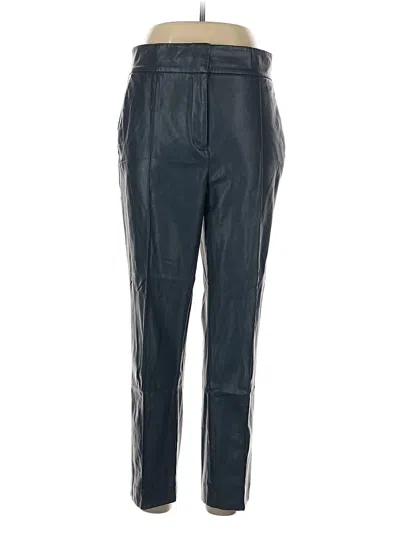 Pre-owned Ann Taylor Track Pants In Black