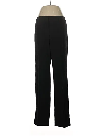 Pre-owned Ann Taylor Track Pants In Black