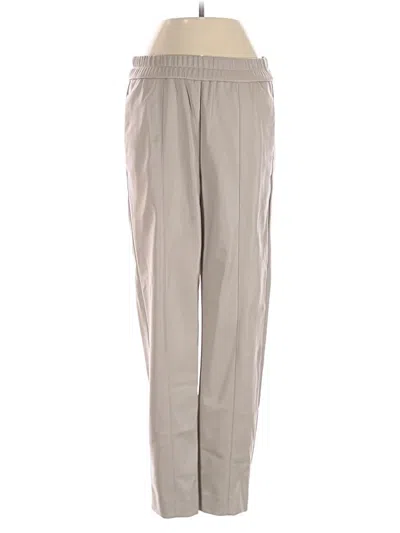 Pre-owned Ann Taylor Track Pants In Gray
