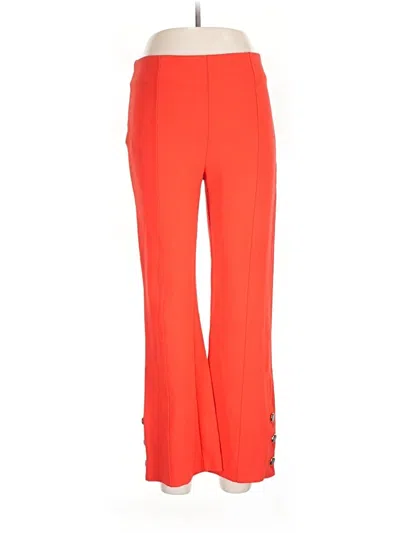 Pre-owned Ann Taylor Track Pants In Orange