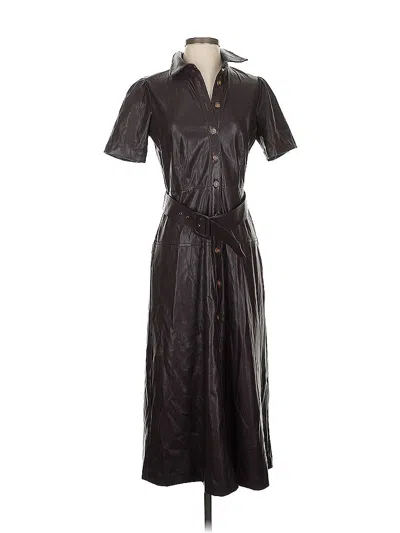 Ann Taylor Trenchcoat In Black