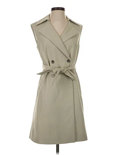 Pre-owned Ann Taylor Trenchcoat In Tan