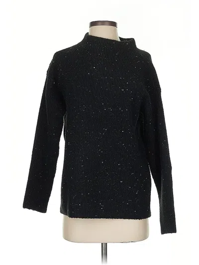 Pre-owned Ann Taylor Turtleneck Sweater In Black