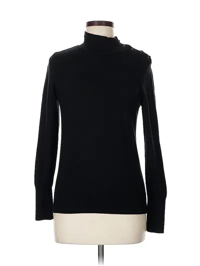Pre-owned Ann Taylor Turtleneck Sweater In Black