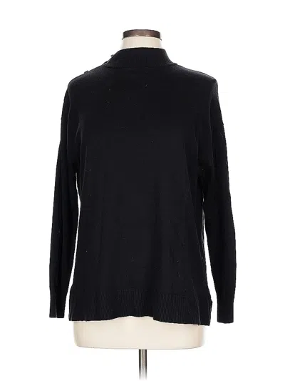 Pre-owned Ann Taylor Turtleneck Sweater In Black