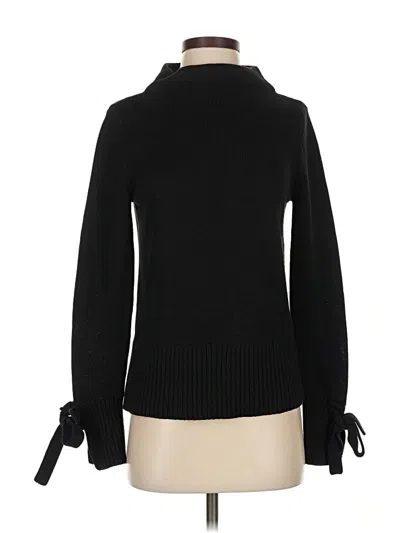 Pre-owned Ann Taylor Turtleneck Sweater In Black