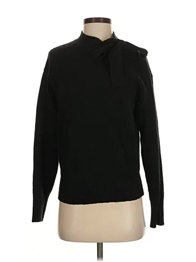 Pre-owned Ann Taylor Turtleneck Sweater In Black