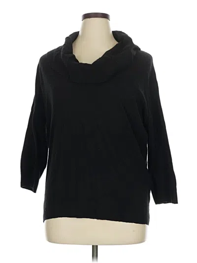 Pre-owned Ann Taylor Turtleneck Sweater In Black