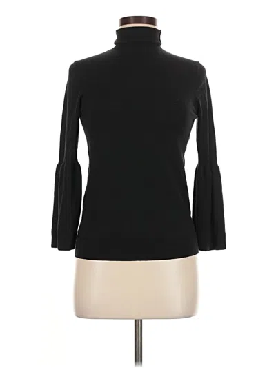 Pre-owned Ann Taylor Turtleneck Sweater In Black