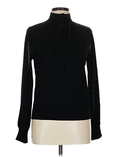 Pre-owned Ann Taylor Turtleneck Sweater In Black