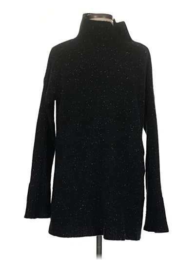 Pre-owned Ann Taylor Turtleneck Sweater In Black