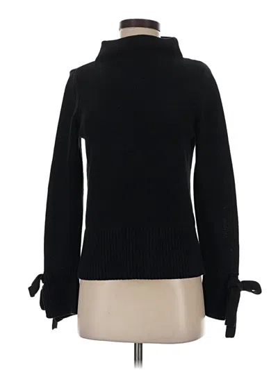 Pre-owned Ann Taylor Turtleneck Sweater In Black
