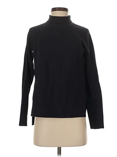Pre-owned Ann Taylor Turtleneck Sweater In Black