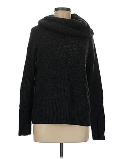 Pre-owned Ann Taylor Turtleneck Sweater In Black