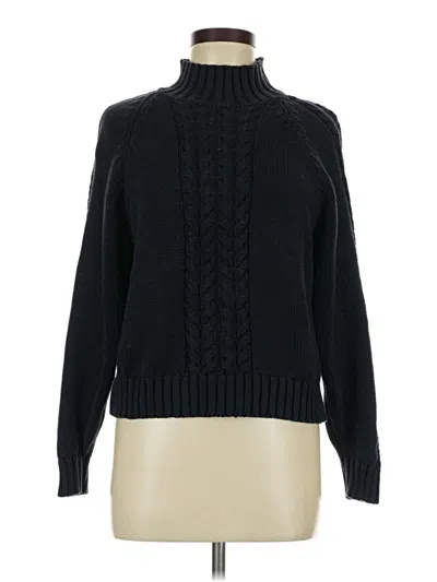 Pre-owned Ann Taylor Turtleneck Sweater In Black