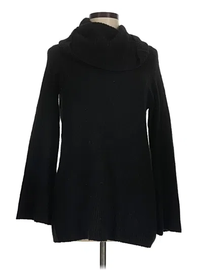 Pre-owned Ann Taylor Turtleneck Sweater In Black