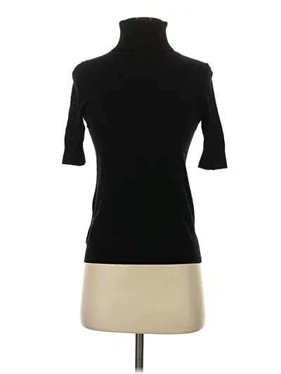 Pre-owned Ann Taylor Turtleneck Sweater In Black